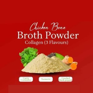 Chicken Bone Broth Powder + Collagen (3 Flavours)