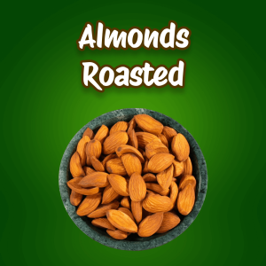 Almonds Roasted 1kg