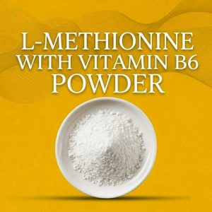 L-Methionine Powder with Vitamin B6 | Detox & Liver Support Amino Acid