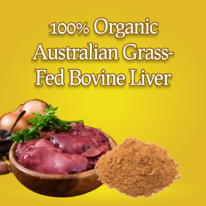 100% Organic Australian grass-fed bovine liver
