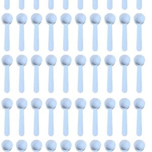 Transparent Plastic Scoops Measuring Vitamins